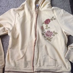 Yellow Floral Sweater